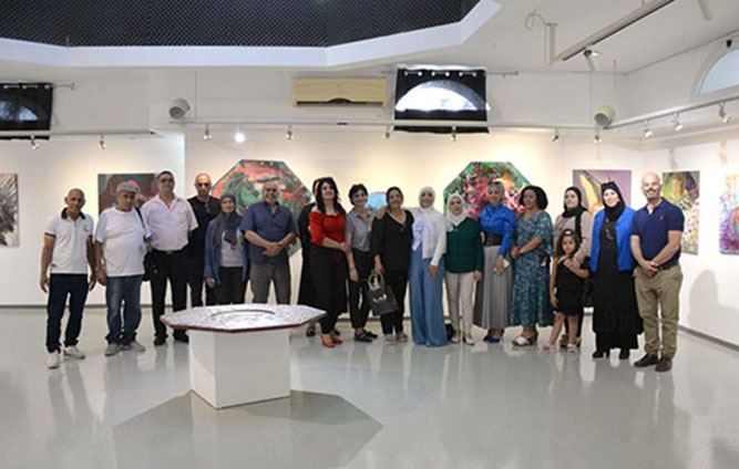 افتتاح معرض 